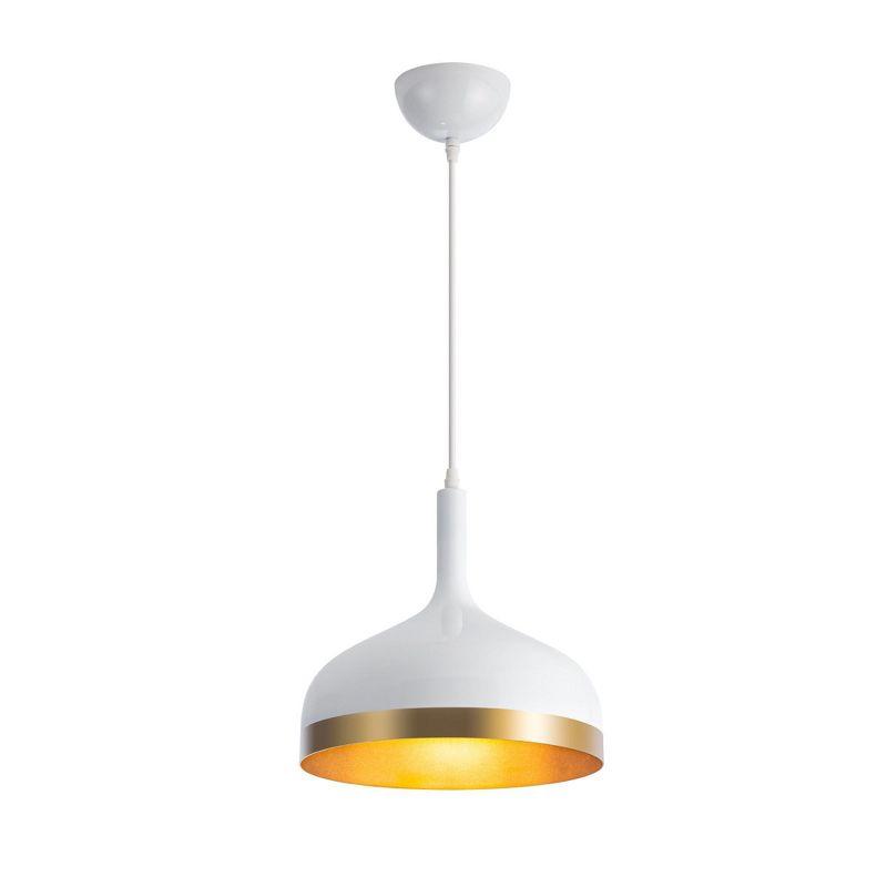 Artcraft Lighting Dash 1 - Light Pendant in  White/Gold
