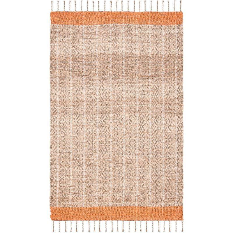 August Grove® Bering Hand Woven 0.8 Jute 0.2 Cotton Southwestern Rug