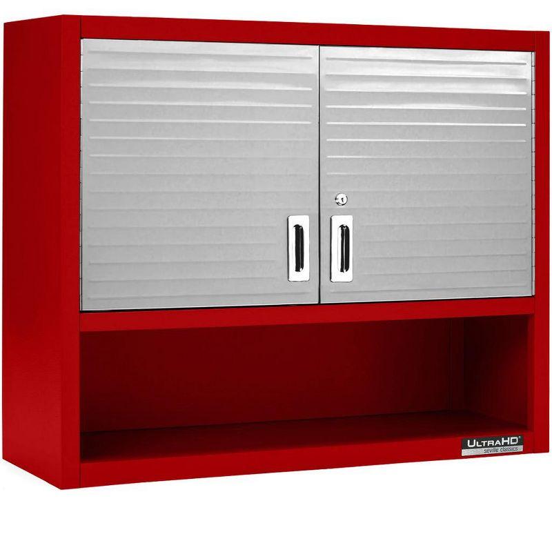Seville Classics UltraHD Double Door Wall Cabinet, 36" W x 12" D x 30" H