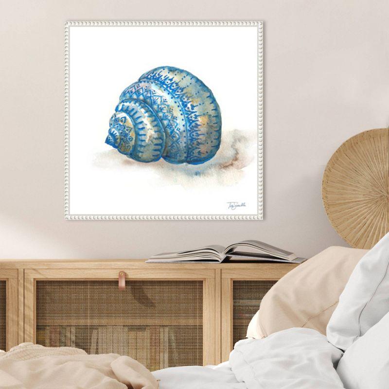 Amanti Art 22"x22" Bohemian Shells I by Tre Sorelle Studios Framed Canvas Wall Art Print