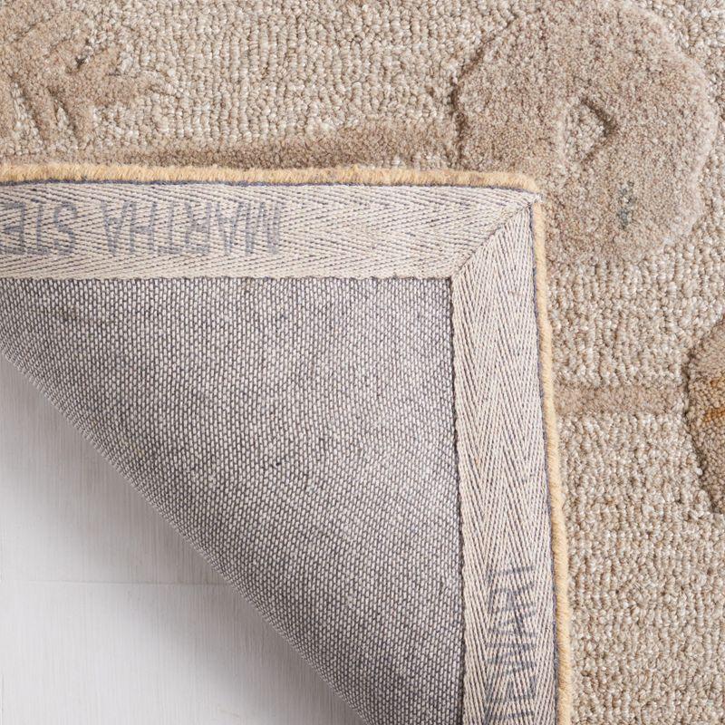 Martha Stewart Poppy Glossary - MSR3627 - Indoor Hand Tufted Runners - Nutshell/Brown - 2'3"x10'