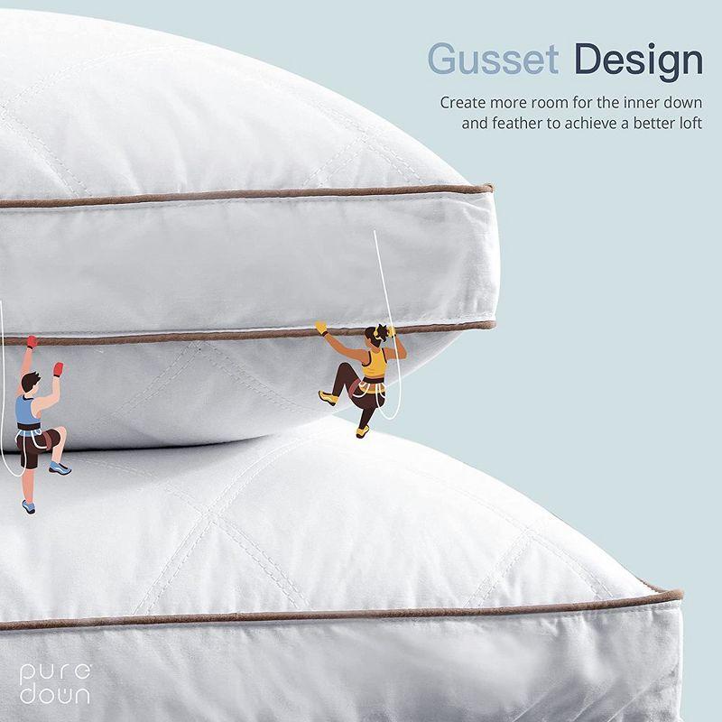 Peace Nest Down Blend Firm Pillow (Set of 2)