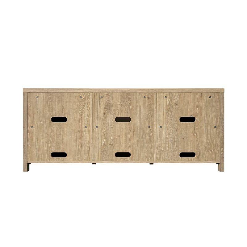 58 Inch White Oak TV Stand - Henn&Hart