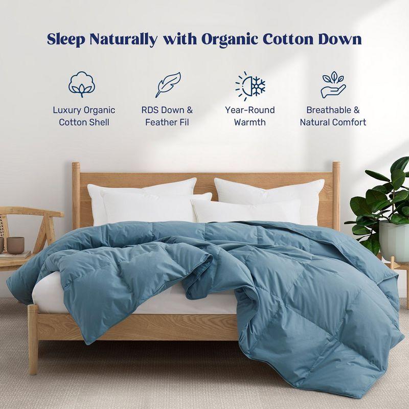 Puredown All Season Cotton Down Comforter/Duvet Insert
