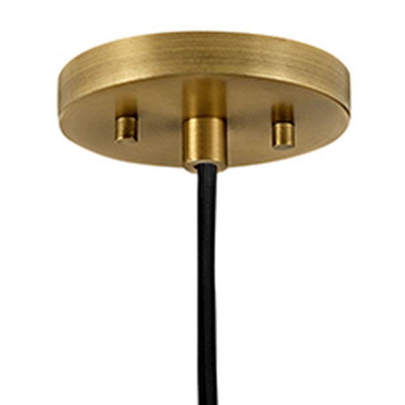 Lark Simon 1 - Light Pendant in  Matte Navy/Heritage Brass