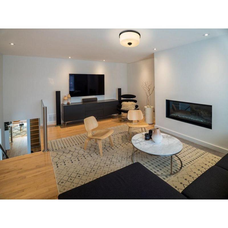 Z-Lite Arlington 3 - Light Flush Mount in  Bronze