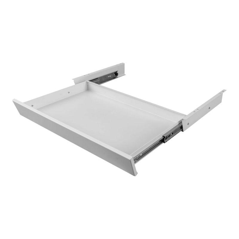 Stand Up Desk Store Add-On Office Sliding Under-Desk Drawer Storage Organizer for Standing Desks | Requires 14" of Front to Back Clearance Beneath