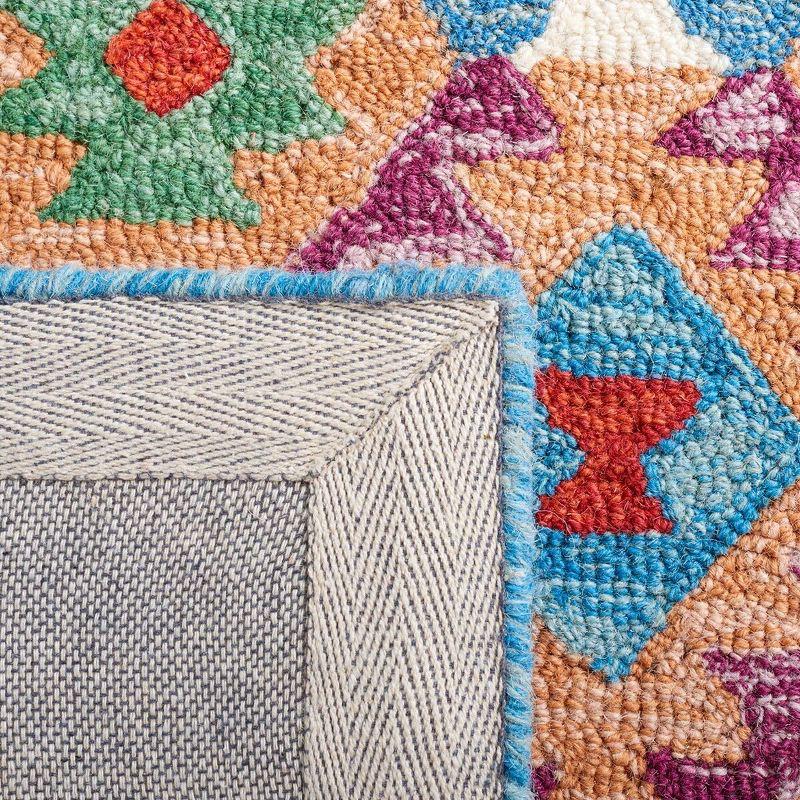 Aspen APN417 Hand Tufted Area Rug - Light Blue/Beige - 5'x8' - Safavieh.