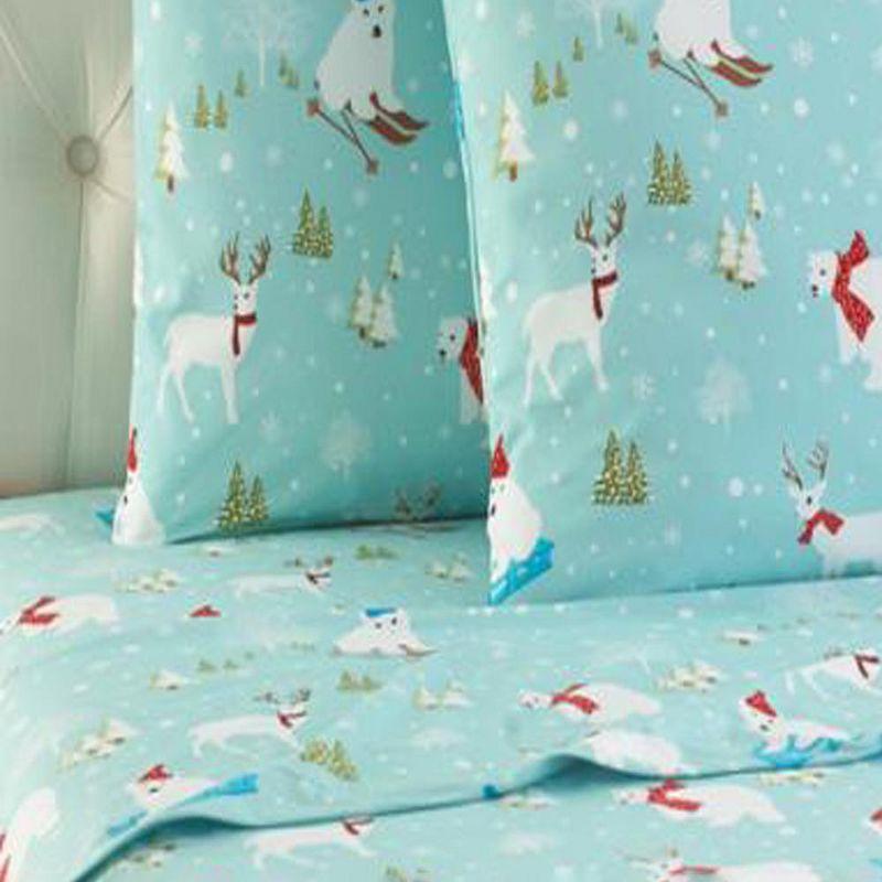 Micro Flannel® Micro Flannel® Printed Deep-Pocket Sheet Set
