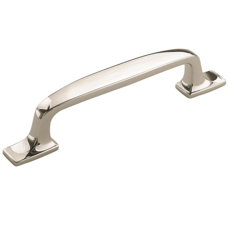 Polished Nickel 3-3/4 inch Cabinet Drawer Pull Handle