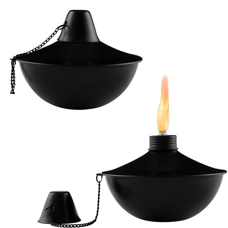 BIRDROCK HOME 2 Pack Tahitian Tabletop Torches