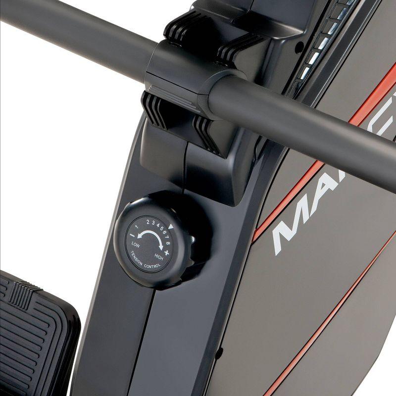Marcy Magnetic Resistance Deluxe Battery Rowing Machine