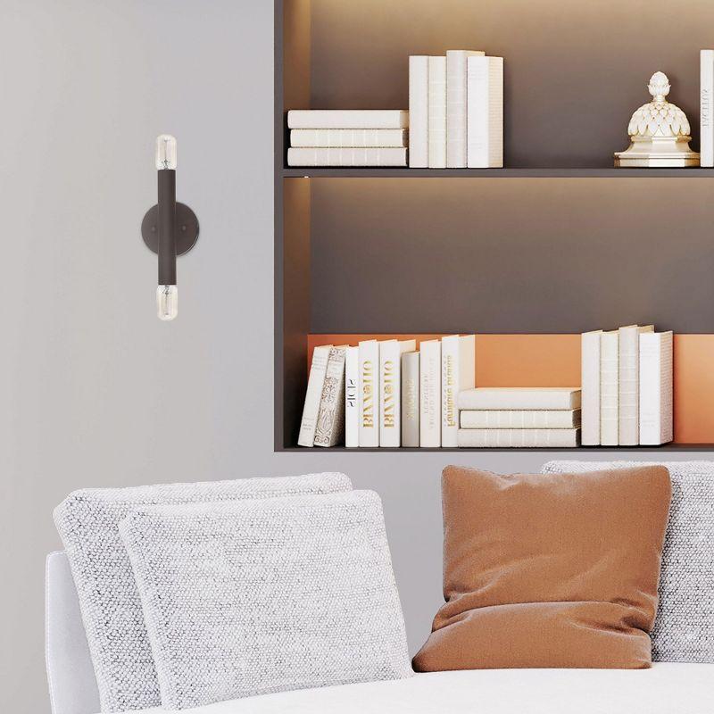 Livex Lighting Copenhagen 2 - Light Wall Light in  Bronze