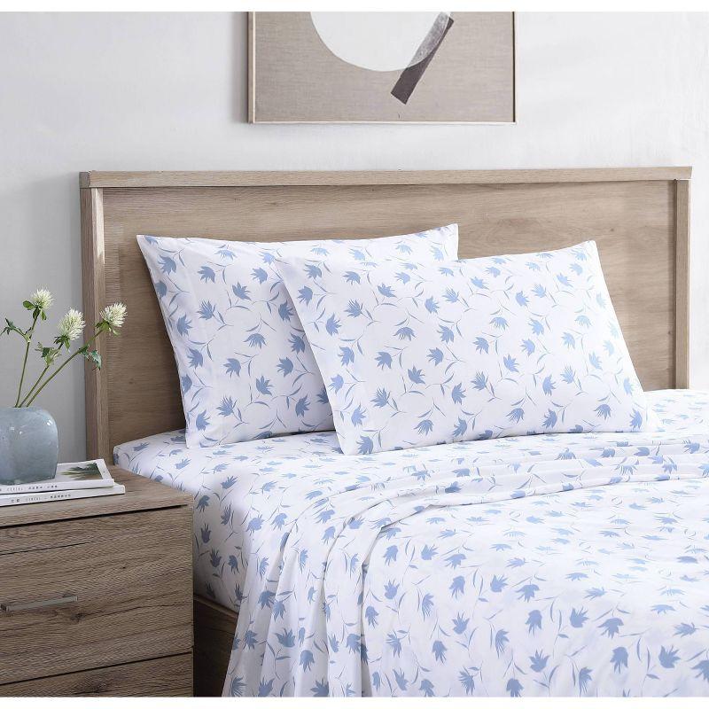 Stone Cottage Bedding Floral Breeze Breeze 200 Thread Count Floral 100% Cotton Percale Sheet Set
