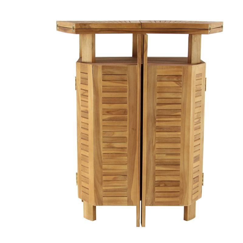 Patio Bar Table Teak - Olivia & May