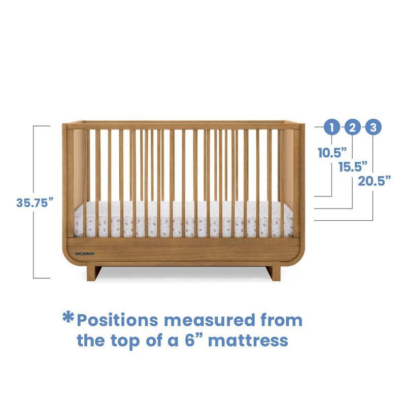 Delta Children Rhodes 4-in-1 Convertible Crib- Greenguard Gold Certified