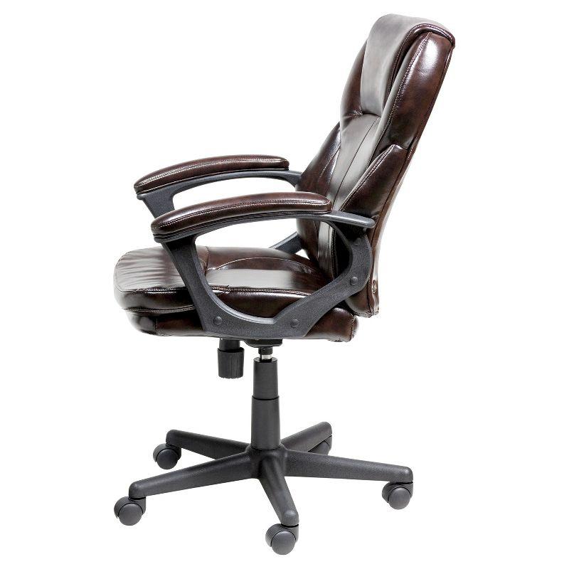 Serta Mitchell Ergonomic Manager's Office Chair, Roasted Chestnut Brown