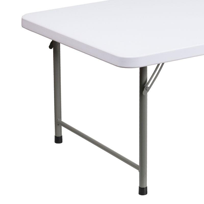 Parker 4.93-Foot Kid's Plastic Folding Activity Table - Play Table