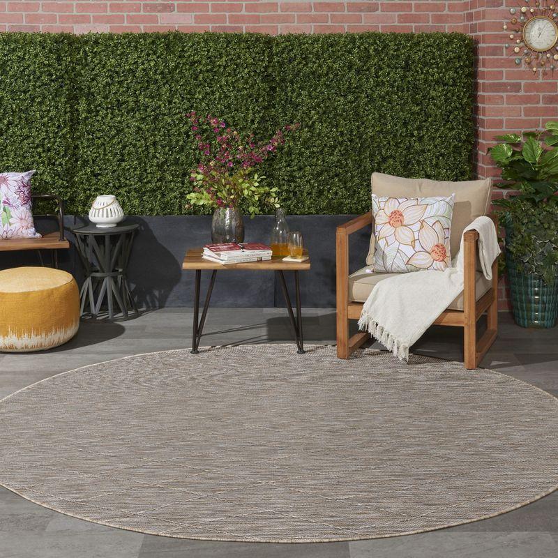 Nourison Practical Solutions Modern Non-Skid Indoor Outdoor Area Rug