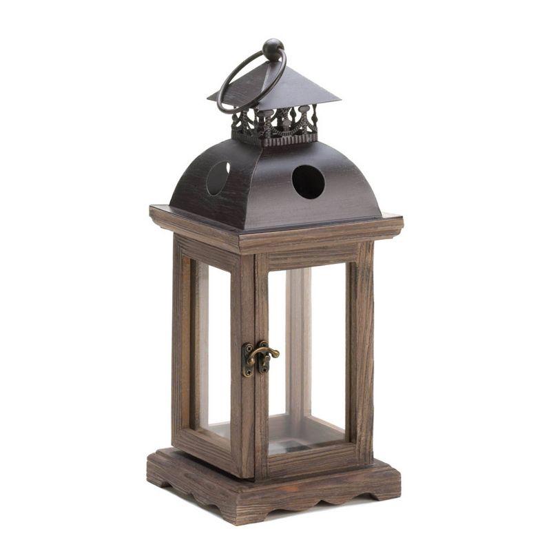 Iron Monticello Outdoor Lantern Brown - Zingz & Thingz