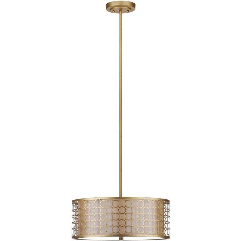 Torpoint 3 - Light Dimmable Drum Chandelier