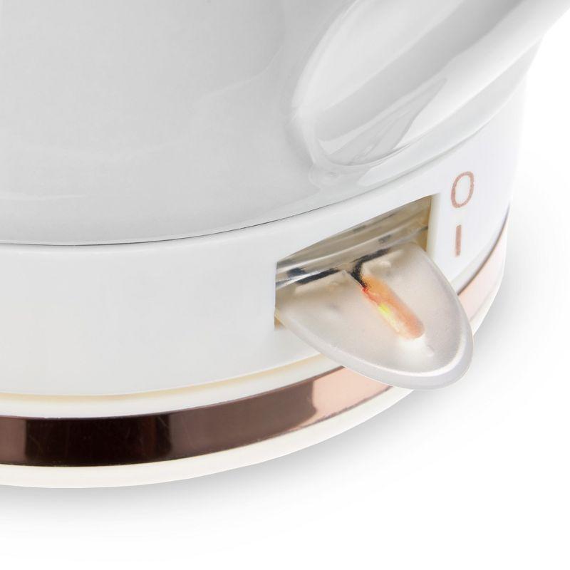 Pinky Up Noelle 1.5 Quarts Ceramic Electric Tea Kettle