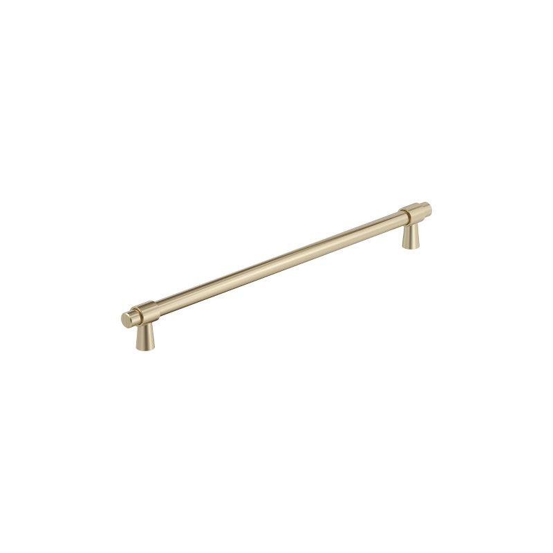 Golden Champagne Matte Modern Appliance Pull with Mounting Hardware