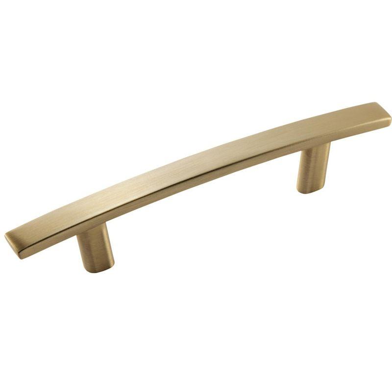 Golden Champagne Brushed Nickel 3" Cabinet Drawer Pull