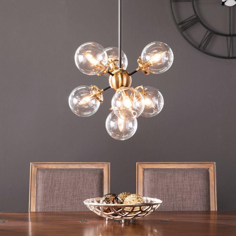 Holly & Martin Boltonly Contemporary 7-Light Pendant Lamp - LT1040348 - Black - SEI