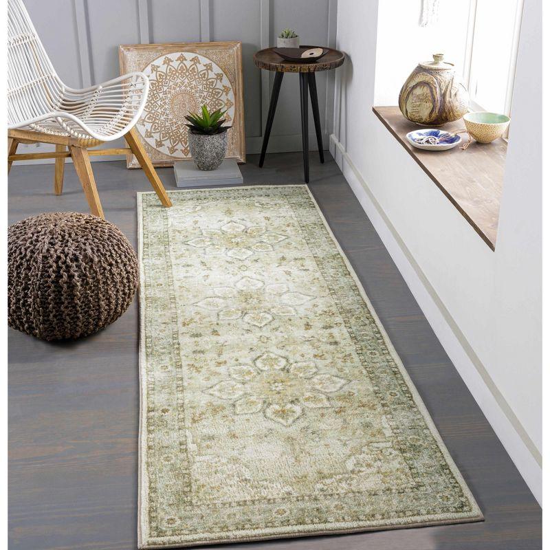 Noe Machine Woven Oriental Area Rug