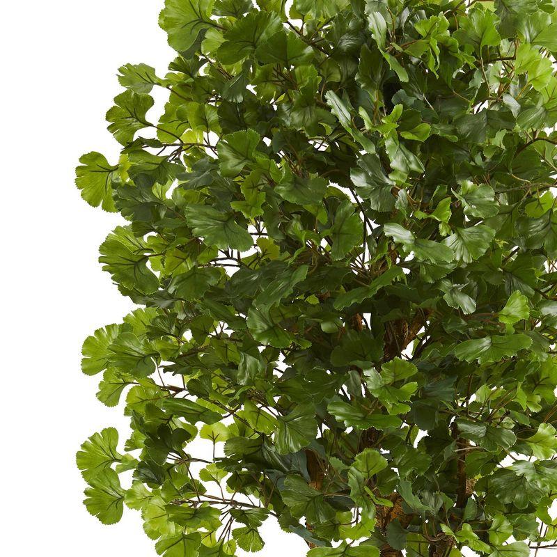 6ft Jingo Artificial Tree - Nearly Natural: UV-Resistant, Indoor/Outdoor, Potted