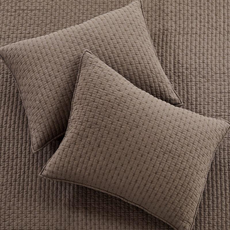 Cross Stitch Cocoa Full/Queen Quilt Set - Levtex Home
