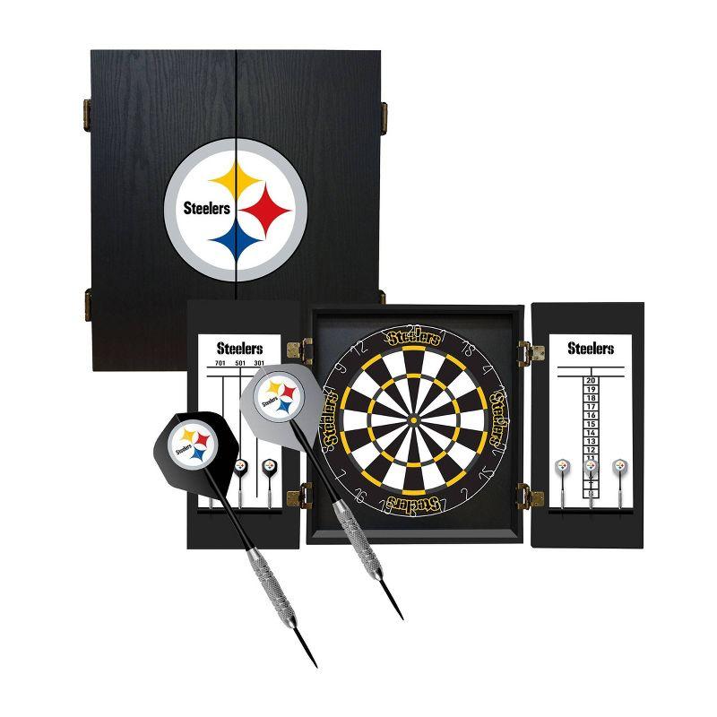 NFL Pittsburgh Steelers Fan's Choice Dartboard Set