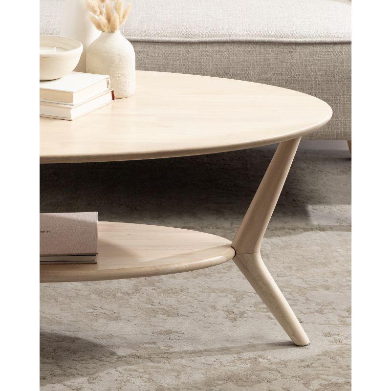 Kate and Laurel Nylah Oval Coffee Table