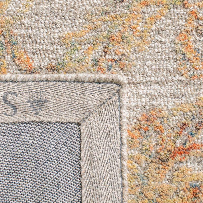 Abstract ABT477 Hand Tufted Area Rug - Beige/Gold - 8'9"x11'9" - Safavieh.