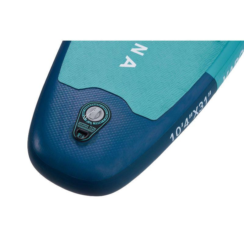 Aqua Marina 10.4'' Vapor Aqua Splash Paddleboard - Aqua Blue