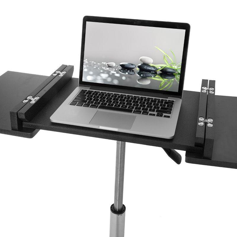 Folding Table Laptop Cart Graphite - Techni Mobili