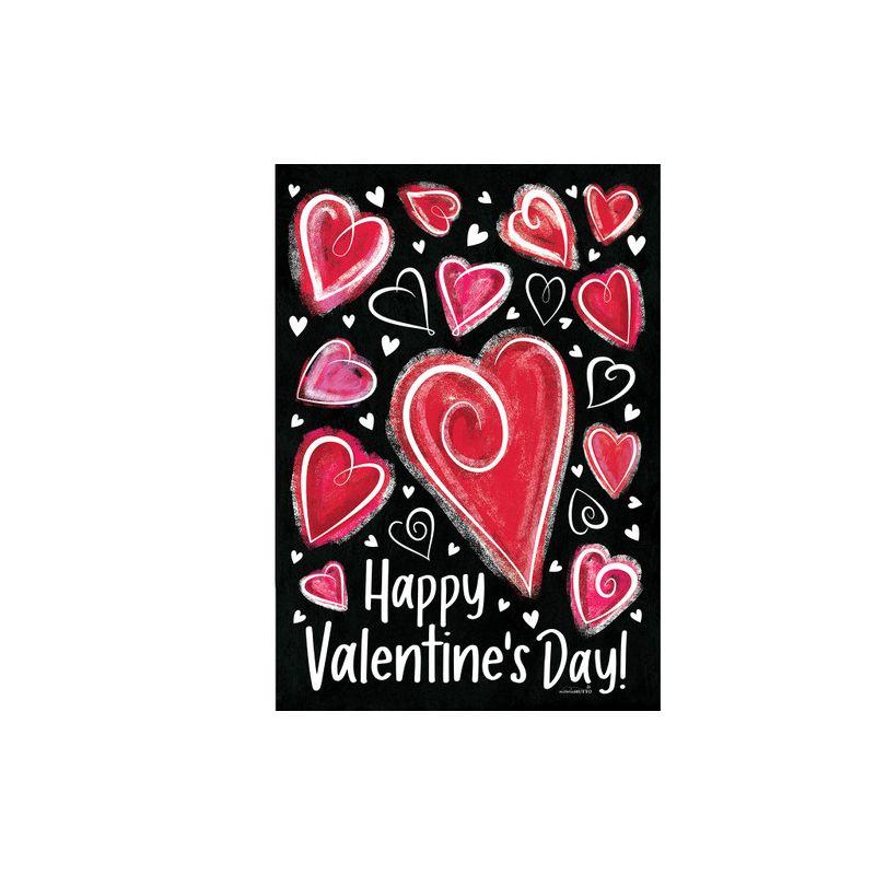 Briarwood Lane Valentine's Garden Flag 18x12.5 For Outdoor Valentine Heart Dance Garden Flag Flag For Valentine's Garden Flag Flags For Outside