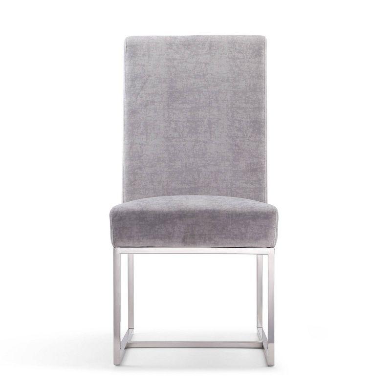 Hokku Designs Johnnette 18.9'' H Velvet Upholstered Side Chair