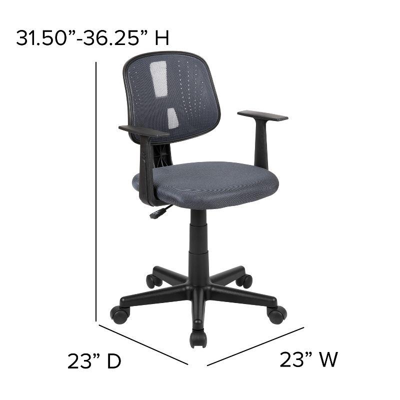 Flash Furniture Meridian Mid-Back Swivel Mesh Task Office Chair with Pivot Back by Flash Furniture