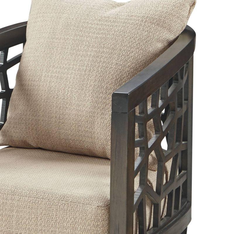 Pierre 27" W Polyester Barrel Chair