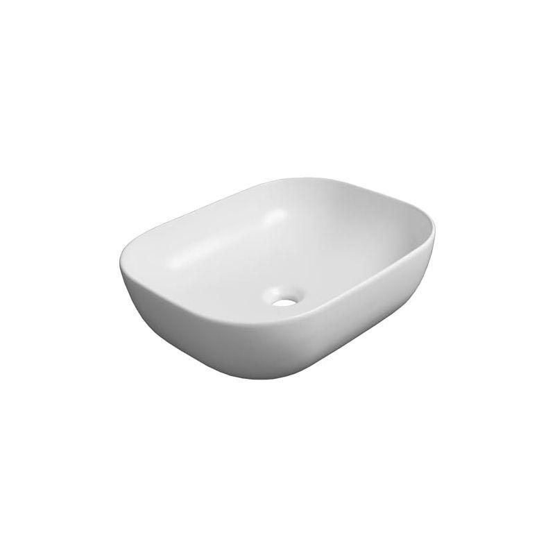 Whitehaus Collection Isabella Plus 15.75'' White Vitreous China Rectangular Bathroom Sink