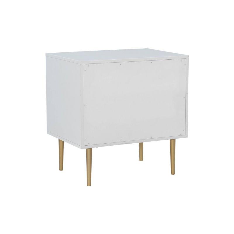 Gloria 2 Drawer Nightstand - Linon