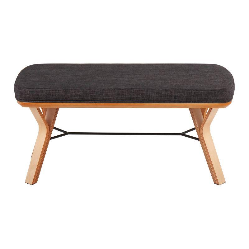 42" Folia Wood Bench - LumiSource