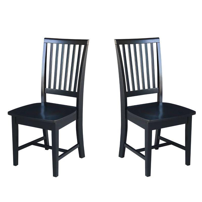 Set of 2 Mission Side Chair - International Concepts