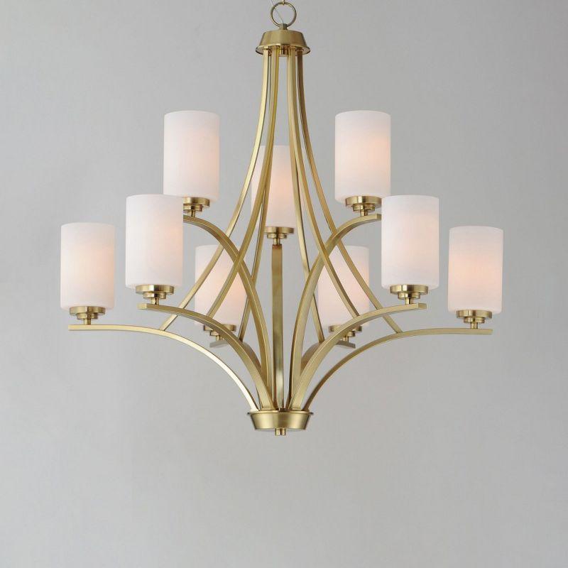 Deven 9 - Light Dimmable Classic / Traditional Chandelier