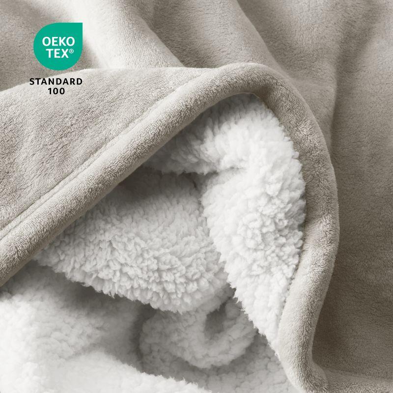 Bare Home Sherpa Fleece Blanket