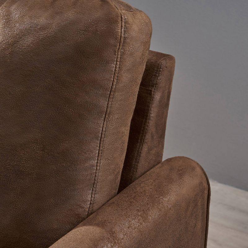 Alcott Hill® Comfortable Plush Microfiber Club Chair for Relaxation and Style