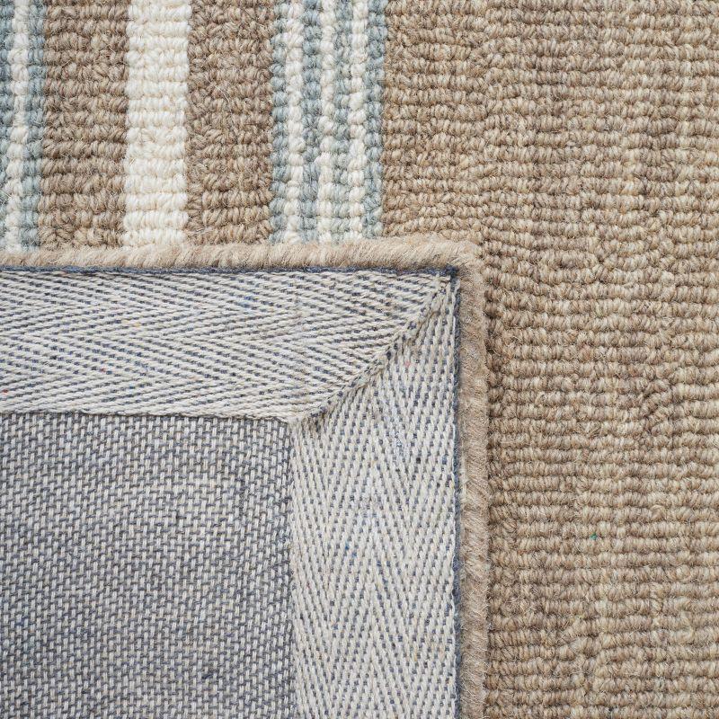 Metro MET602 Hand Tufted Indoor Accent Rug - Brown/Ivory - 3'x5' - Safavieh