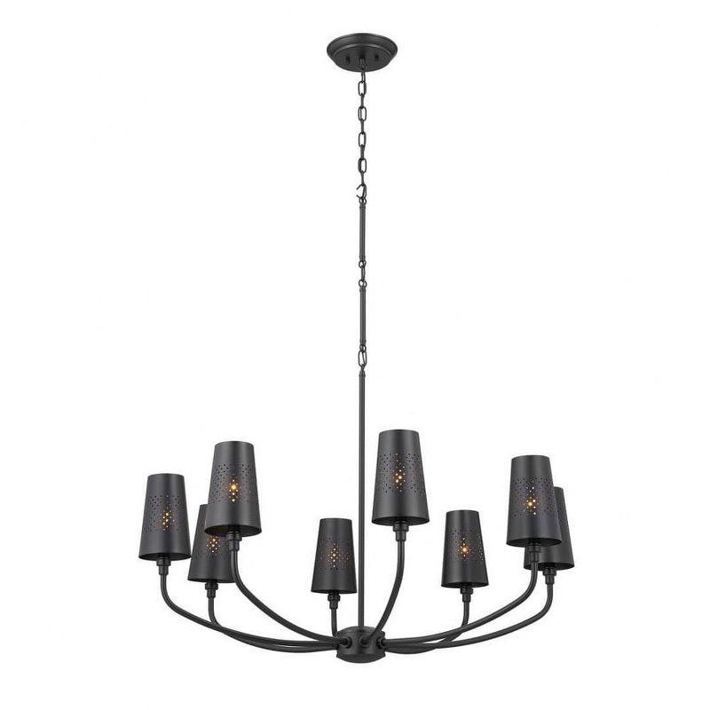 Kichler Lighting Adeena 8 - Light Chandelier in  Black